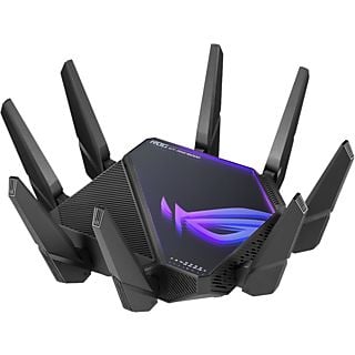 Router WiFi  - GT-AXE16000 ASUS, 16000 Mbps, MU-MIMO, Negro