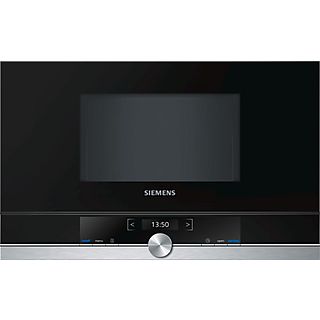 Microondas integrable - SIEMENS BF634RGS1, 900 W, 21 l, Negro