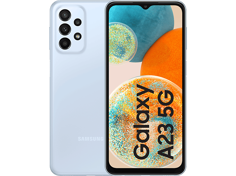 Móvil - SAMSUNG Galaxy A23 5G 4GB/128GB Azul Claro