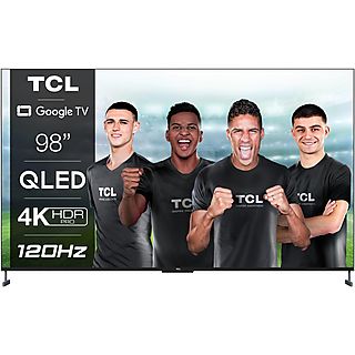 TV QLED 98" - TCL 98C735, QLED 4K, Quad Core 4K HDR Pro, DVB-T2 (H.265), Negro