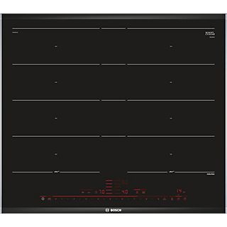 Placa de inducción - BOSCH PXY675DC1E, 2 zonas, 606 mm, Negro