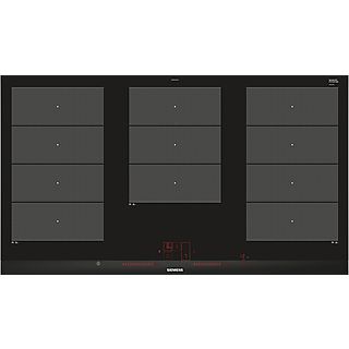 Placa de inducción - SIEMENS EX975LXC1E, 5 zonas, 912 mm, Inox