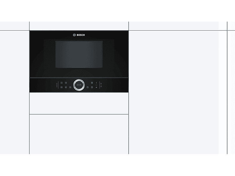 Microondas integrable - BOSCH BFL634GB1