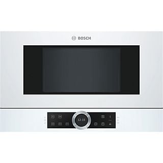 Microondas integrable - BOSCH BFL634GW1, 900 W, 21 l, Blanco