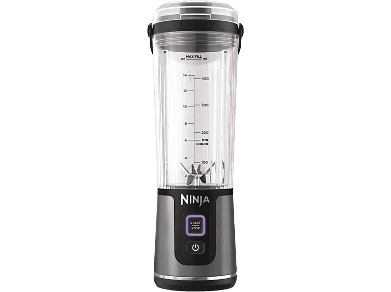 NINJA BC151EUBK BLAST KABELLOSER MIXER Standmixer Schwarz (700 Watt