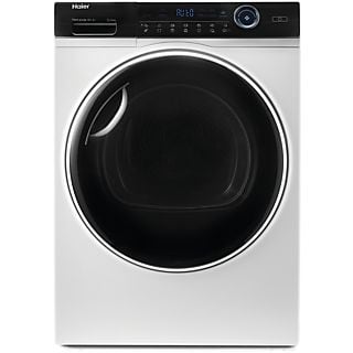 Secadora bomba de calor - HAIER HD100-A2979N-S, Bomba de calor, 10 kg, 14 programas, Blanco