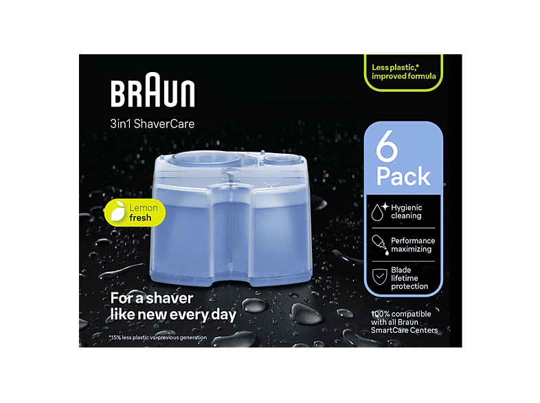 BRAUN CCR2 6ER-PACK NACHFÜLLKARTUSCHEN Rasierer-Zubehör