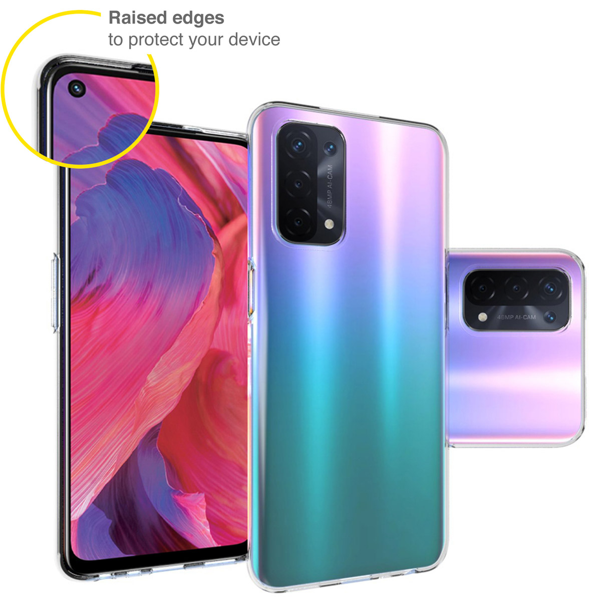 Etui na telefon komórkowy ACCEZZ SH00043820 Przezroczysty