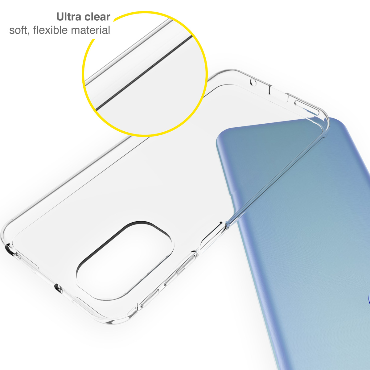 Etui na telefon komórkowy ACCEZZ SH00047948 Przezroczysty