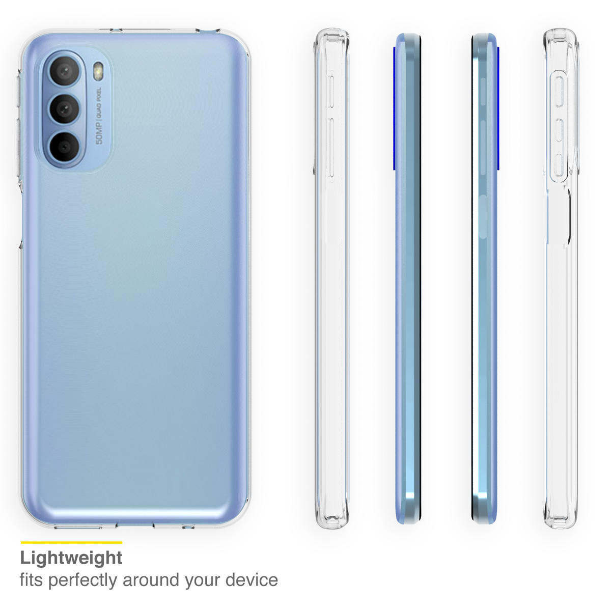 Etui na telefon komórkowy ACCEZZ SH00047948 Przezroczysty
