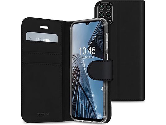 ACCEZZ Wallet Case voor Xiaomi Mi 10 Lite Zwart Telefoonhoesje voor Xiaomi Xiaomi Mi 10 Lite Zwart