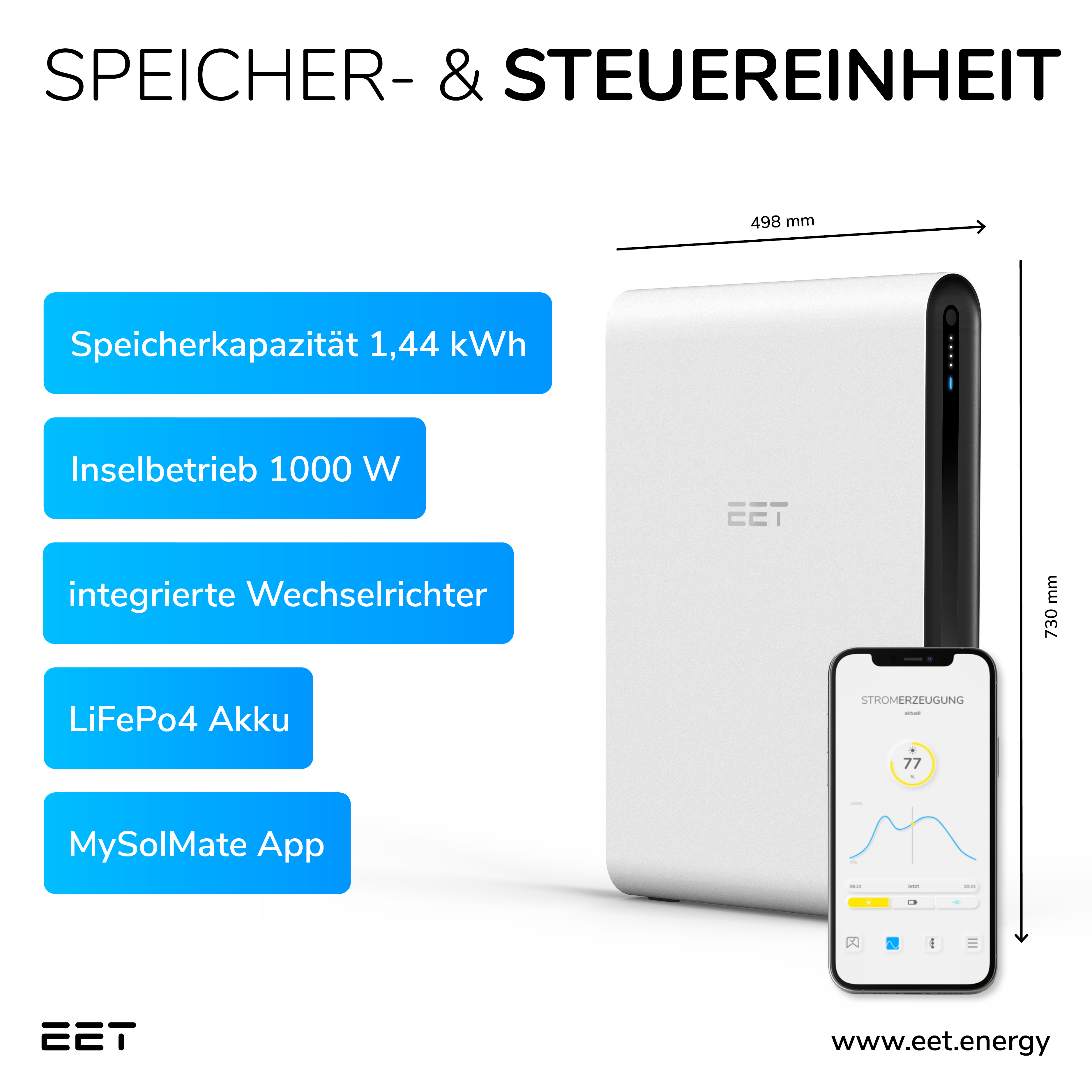 Eine Hand schreibt mit einem weißen Stift auf einem Tablet. Text: 'Autumn is here...'