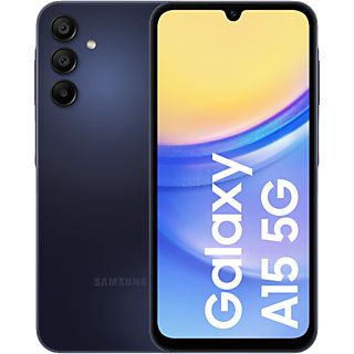 Móvil - SAMSUNG Galaxy A15 5G, Negro, 128 GB, 4 GB RAM, 6,5 ", Mediatek Dimensity 6100+ (6 nm), 5000 mAh, Android
