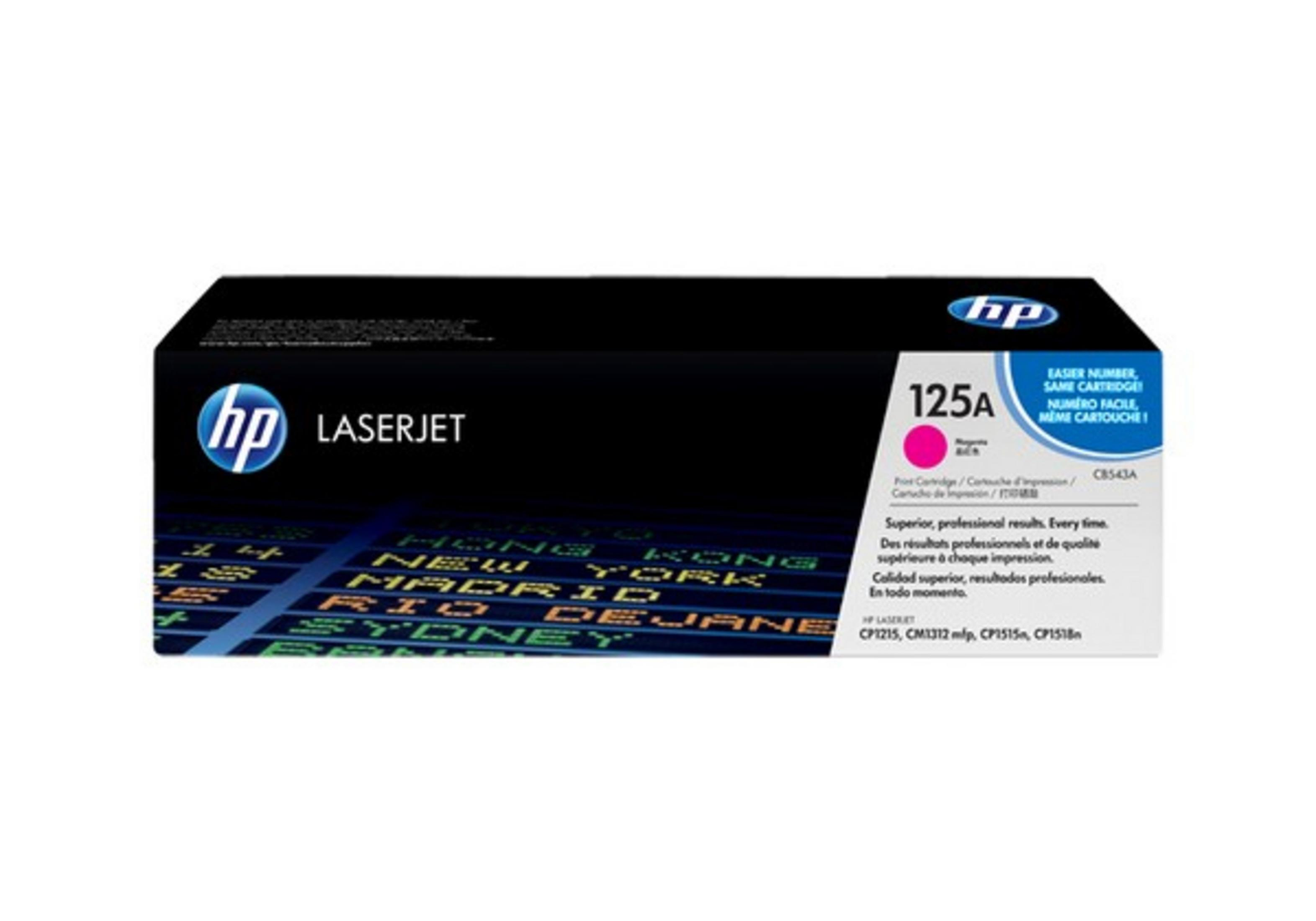 HP 125A Toner (CB543A) Lazer baskı Toner Macenta