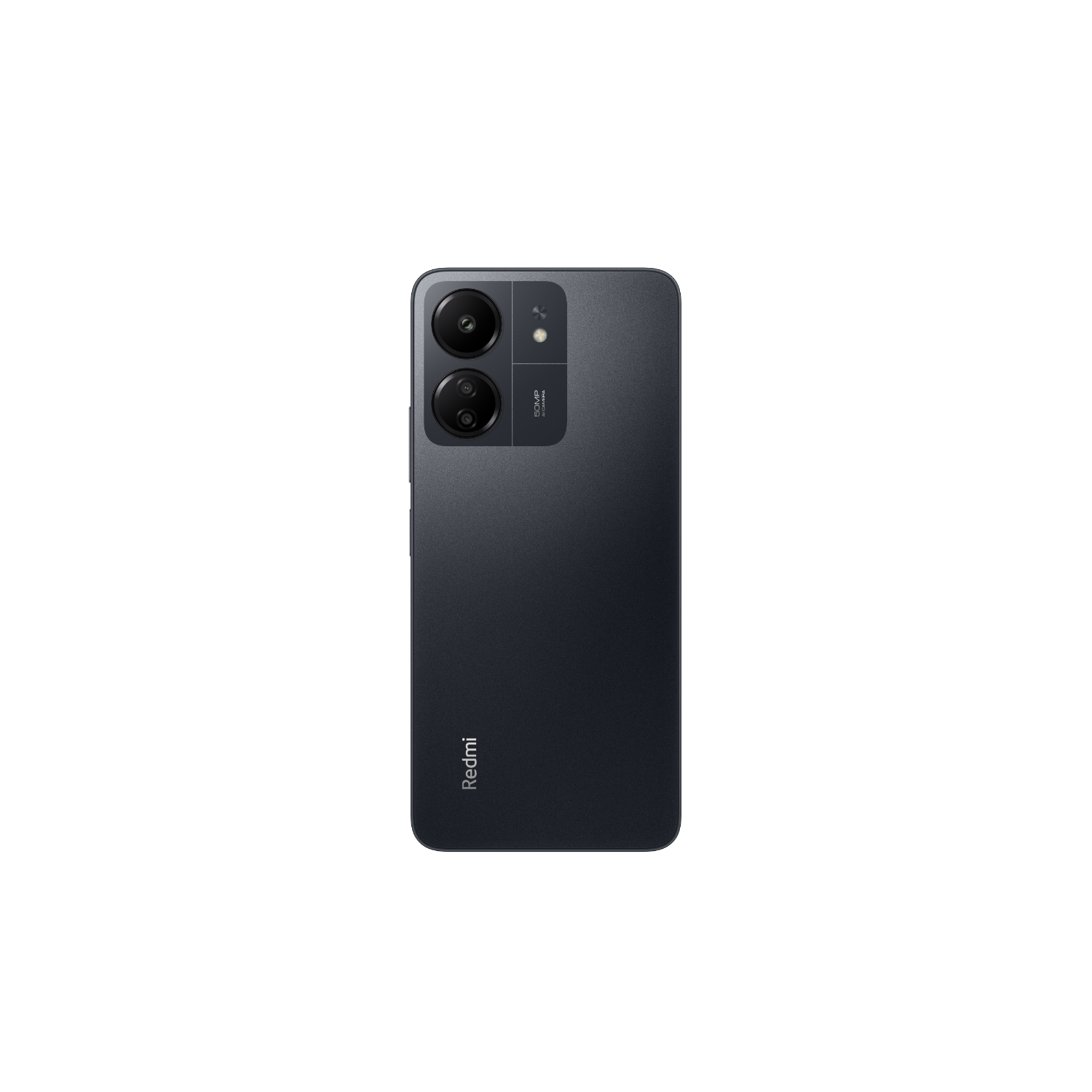 Czarny smartfon z dwoma obiektywami aparatu z tyłu.