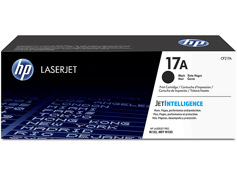 HP 17A CF217A Orijinal Lazer baskı Toner Siyah