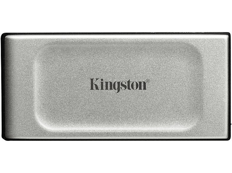 KINGSTON SXS2000/2000G XS2000 SSD 2TB PORTABLE, 2 TB SSD, extern, Silber