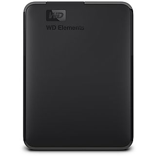 Disco duro externo 5 TB - WD WDBU6Y0050BBK-WESN, 2,5 ", HDD, Negro