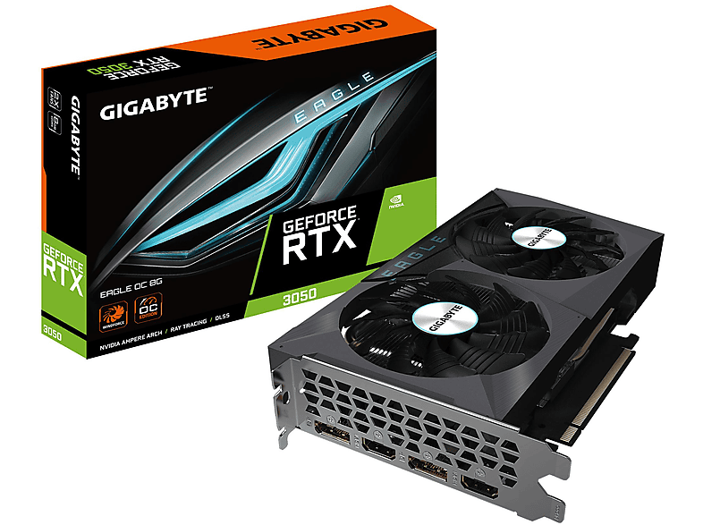 Tarjeta Gráfica - GIGABYTE Gigabyte GeForce RTX 3050 Eagle