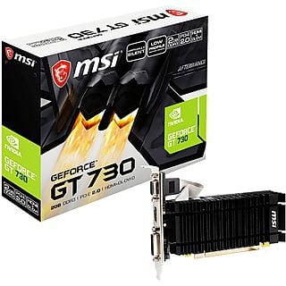 Tarjeta gráfica - MSI GT730 2 GB GDDR3, DDR3, PCI Express 2.0