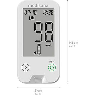 MEDISANA Bloedglucosemeter Meditouch2 Bloedglucosemeter