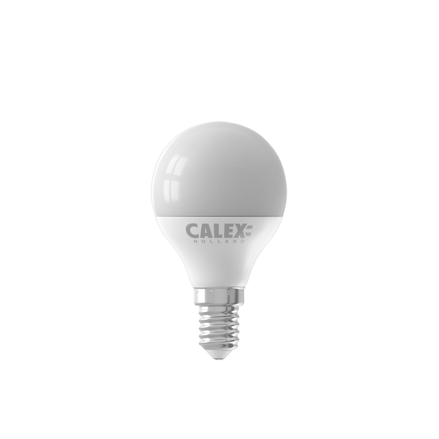 Lampadina LED bianca con base argentata, posta su sfondo nero. Calma e semplice.