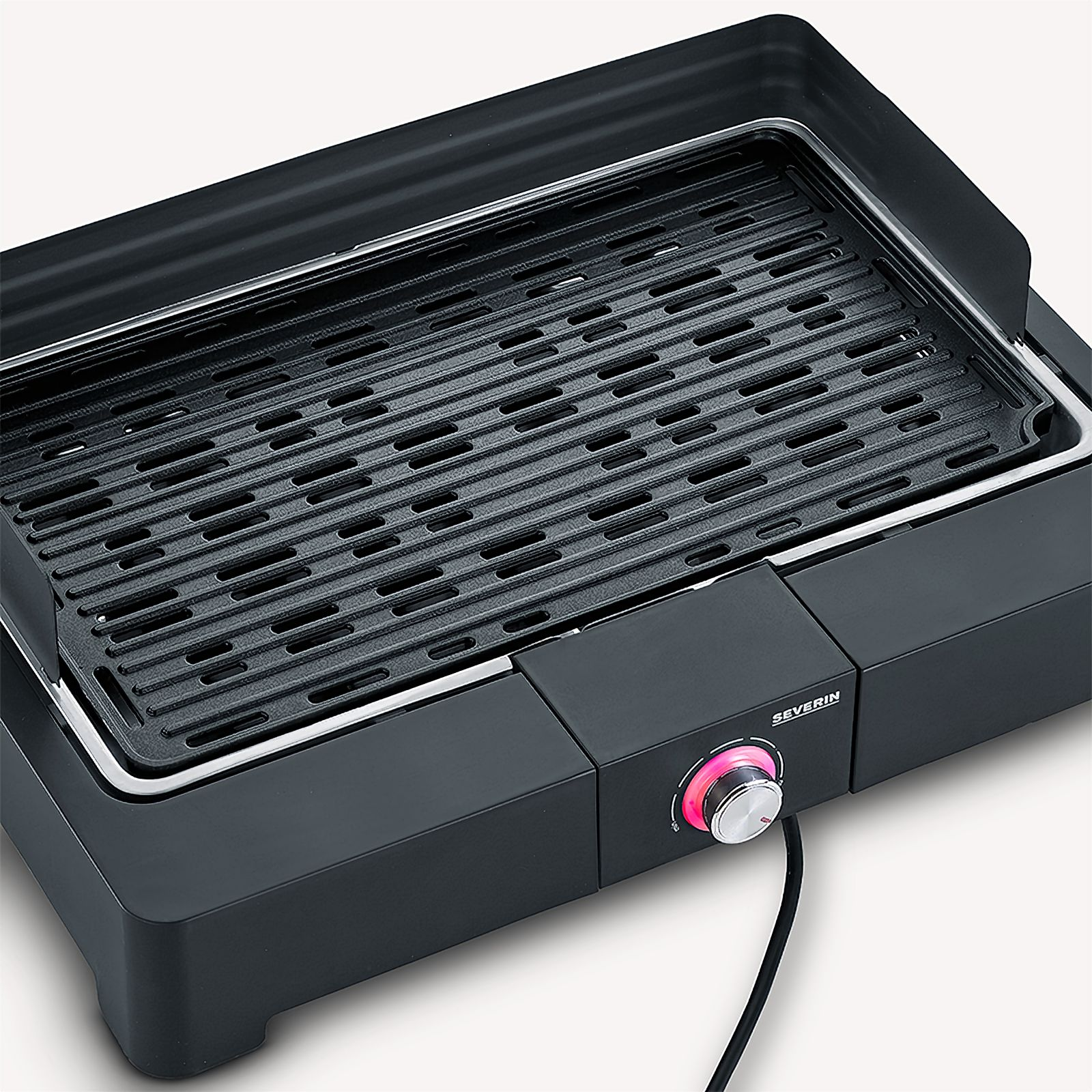SEVERIN PG 8567 Elektrogrill, schwarz (2200 Watt) MediaMarkt
