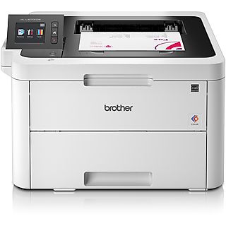 Impresora láser - BROTHER HL-L3270CDW, Laser, 2400 x 600 ppp, 24 ppm, 24 ppm, Negro