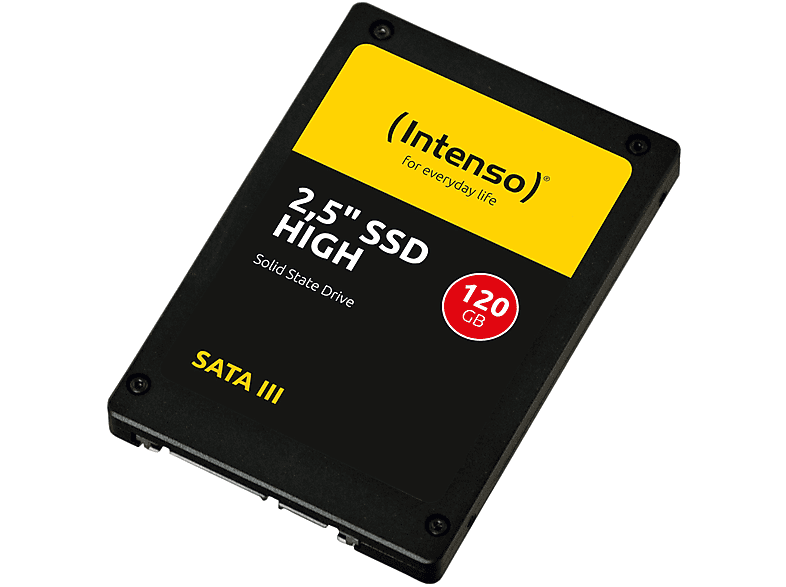 INTENSO 3813430 SATA III HIGH 120GB, 120 GB, SSD, 2,5 Zoll, intern