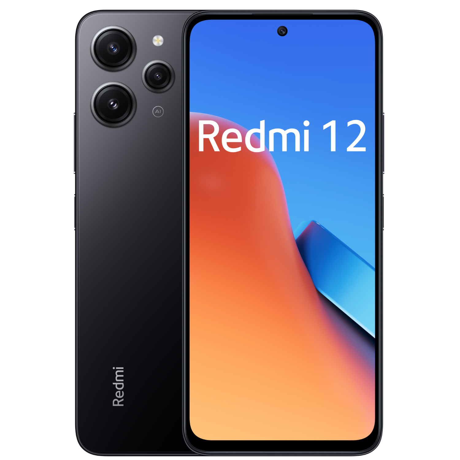 XIAOMI REDMI 12 4GB+128GB MIDNIGHT BLACK 128 GB Midnight Black