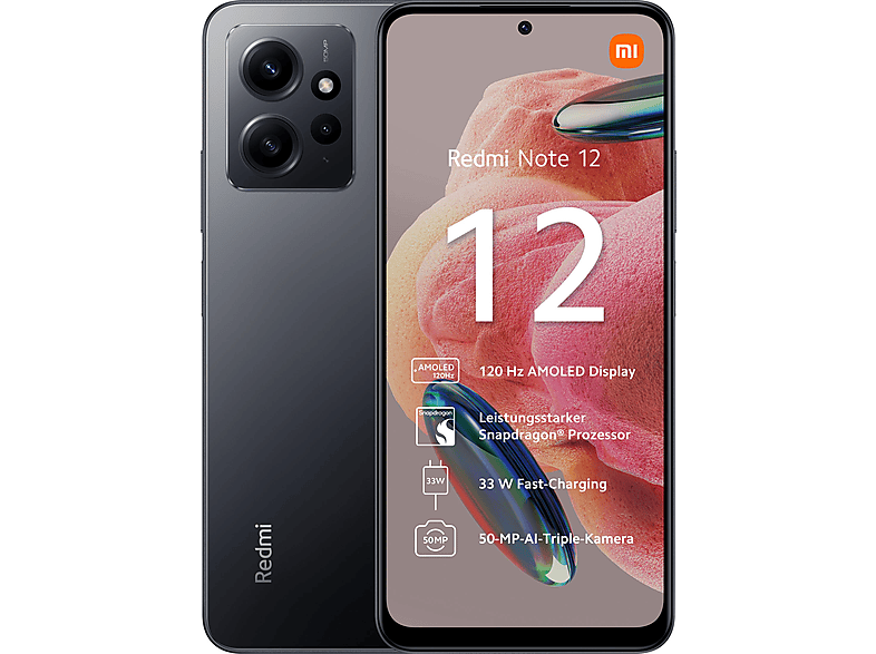 Xiaomi Redmi Note 12 4128gb Onyx Gray 128 Gb Onyx Gray Dual Sim Mediamarkt 5295