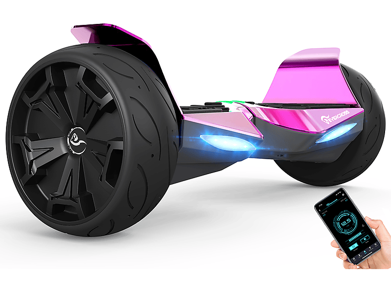 Hoverboard  - EV5 Hoverboards Todoterreno con Autoequilibrio.con Bluetooth Habilitadas para Aplicaciones EVERCROSS TECH