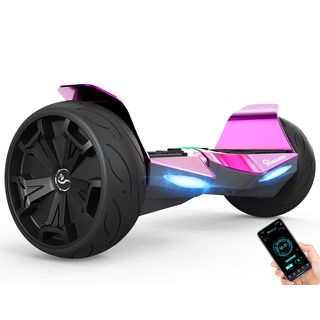 Hoverboard  - EV5 Hoverboards Todoterreno con Autoequilibrio.con Bluetooth Habilitadas para Aplicaciones EVERCROSS TECH, 15 km/hkm/h, 120 kg, Rosa
