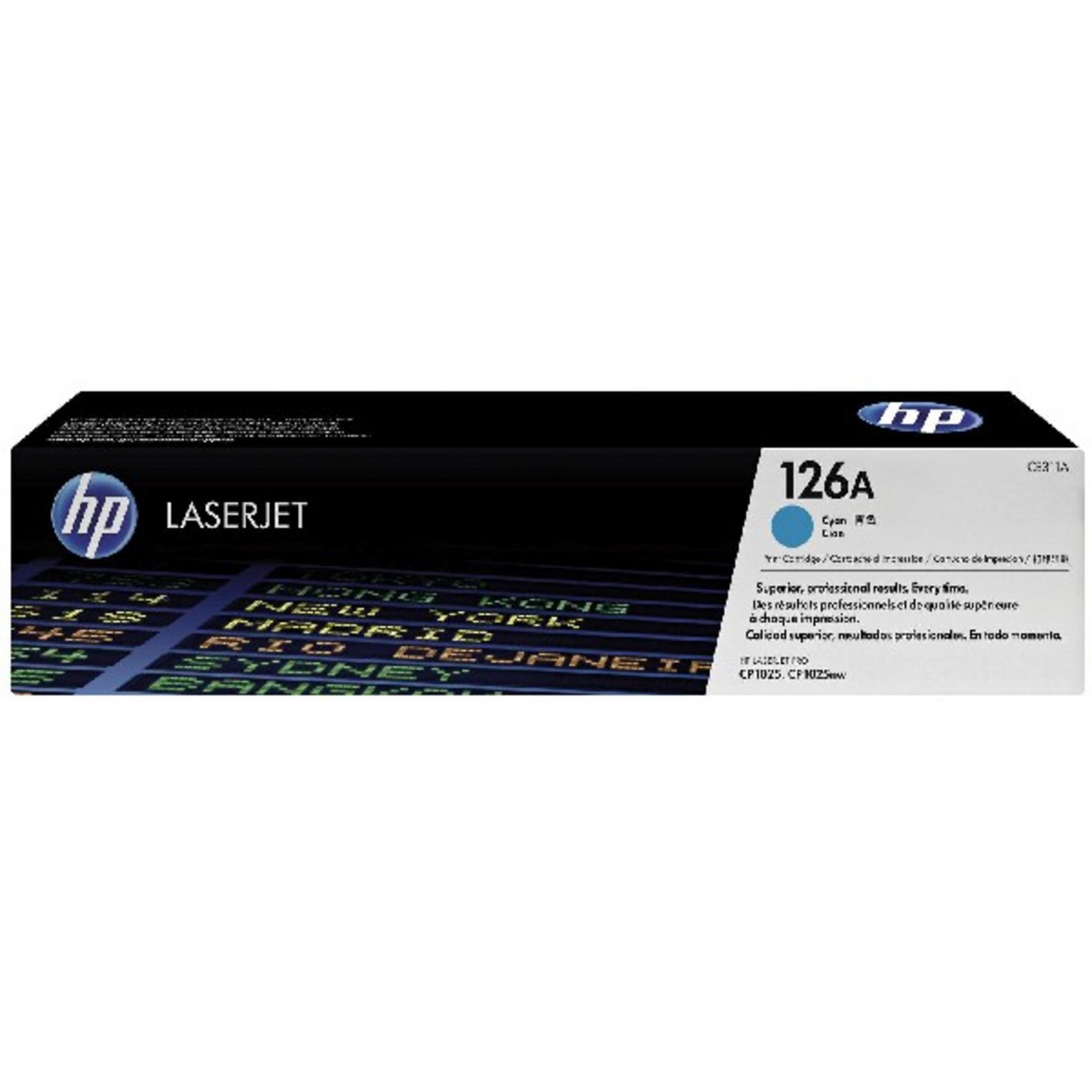 HP 126A Toner(CE311A) Lazer baskı Toner Mavi