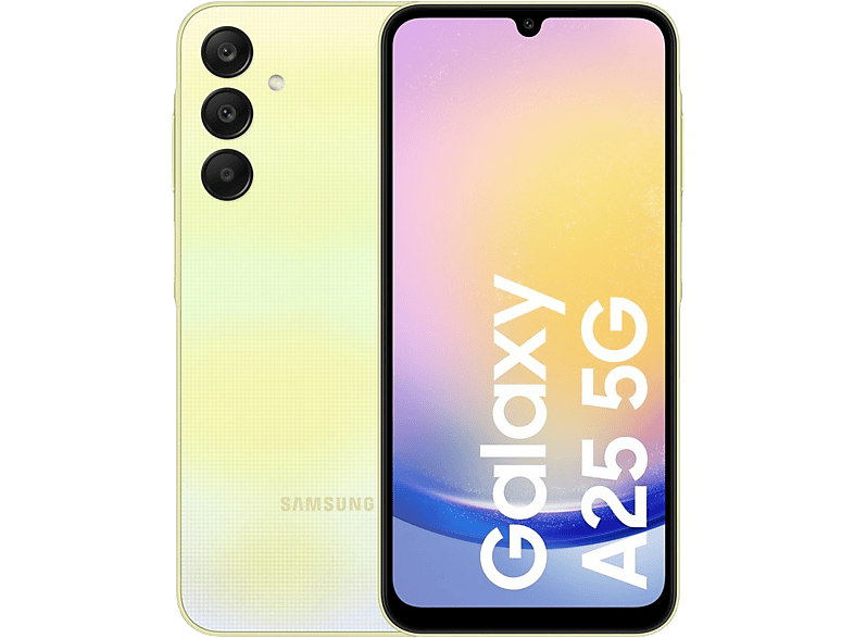 SAMSUNG Galaxy A25 5G 256 GB Gelb Dual SIM | SATURN
