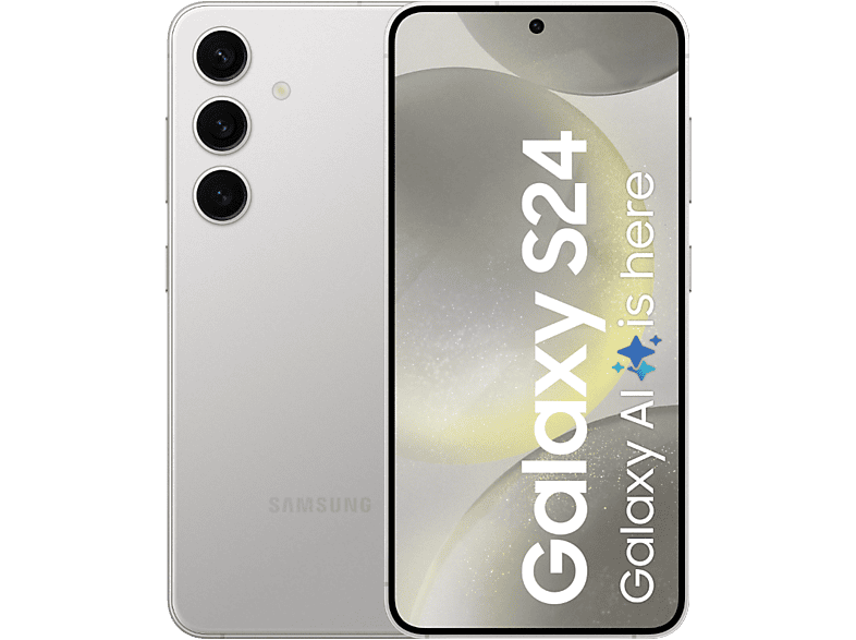 SAMSUNG Galaxy S24 5G 128 GB Marble Gray Dual SIM | MediaMarkt