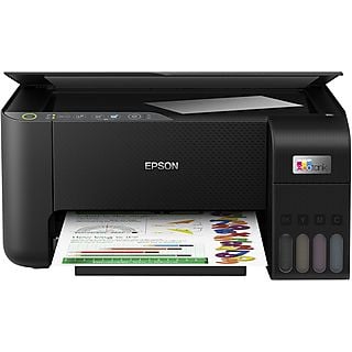 Impresora de tinta - EPSON EcoTank ET-2815, Inyección de tinta, 5760 x 1440 DPI, 10 ppm, 5 ppm, Negro