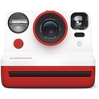 Cámara instantánea - POLAROID Polaroid Now Gen 2 Red / Cámara instantánea, Películas Polaroid i-Type y 600, Blanco