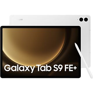 Tablet - SAMSUNG Galaxy Tab S9 FE+, Plata, 128 GB, 12,4 " QWXGA, 8 GB RAM, Exynos 1380 (5 nm), Android