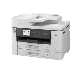 Impresora multifunción - BROTHER MFCJ5740DW, Inyección de tinta, 28 ppm, Blanco