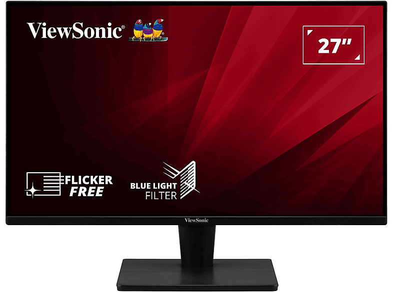 VIEWSONIC VA2715-H 27 Zoll Full-HD Monitor (5 ms Reaktionszeit , 75 Hz , 60 Hz nativ)