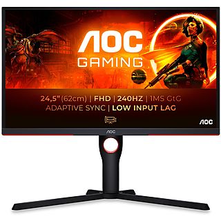 AOC 25G3ZM/BK - 24.5 inch - 1920 x 1080 (Full HD) - 1 ms - 240 Hz - 24,5 inch - 1920 x 1080 (Full HD) - VA (Vertical Alignment)