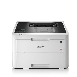 Impresora láser - BROTHER HL-L3230CDW, Laser, 2400 x 600 ppp, 18 ppm, 18 ppm, Blanco