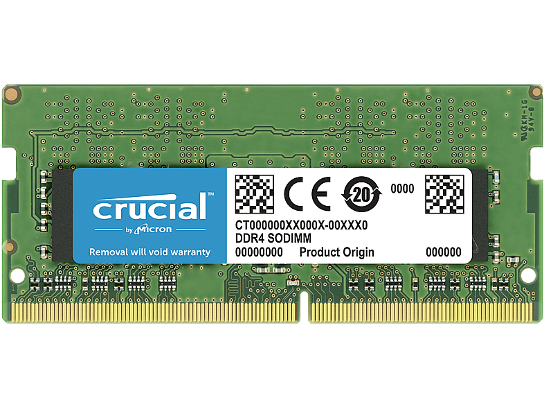CRUCIAL CT8G4SFRA32A 8GB DDR4 3200 Arbeitsspeicher 8 GB DDR4