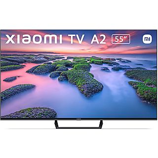 TV LED 55" - XIAOMI Xiaomi TV A2 55, UHD 4K, MediaTek Mali G52 MP2, DVB-T2 (H.265), Negro