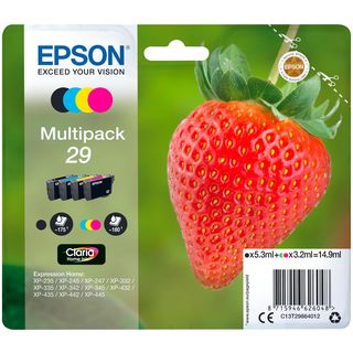EPSON Multipack 4-colours 29 Claria Home Ink  Zwart