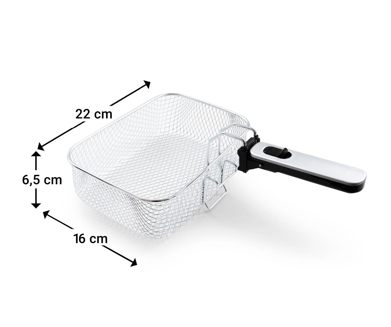 TOMADO TDF2501B | Friteuse - 2,5 liter - Anti reukfilter – Kunststof friteuse - PFAS vrij - Frituurpan