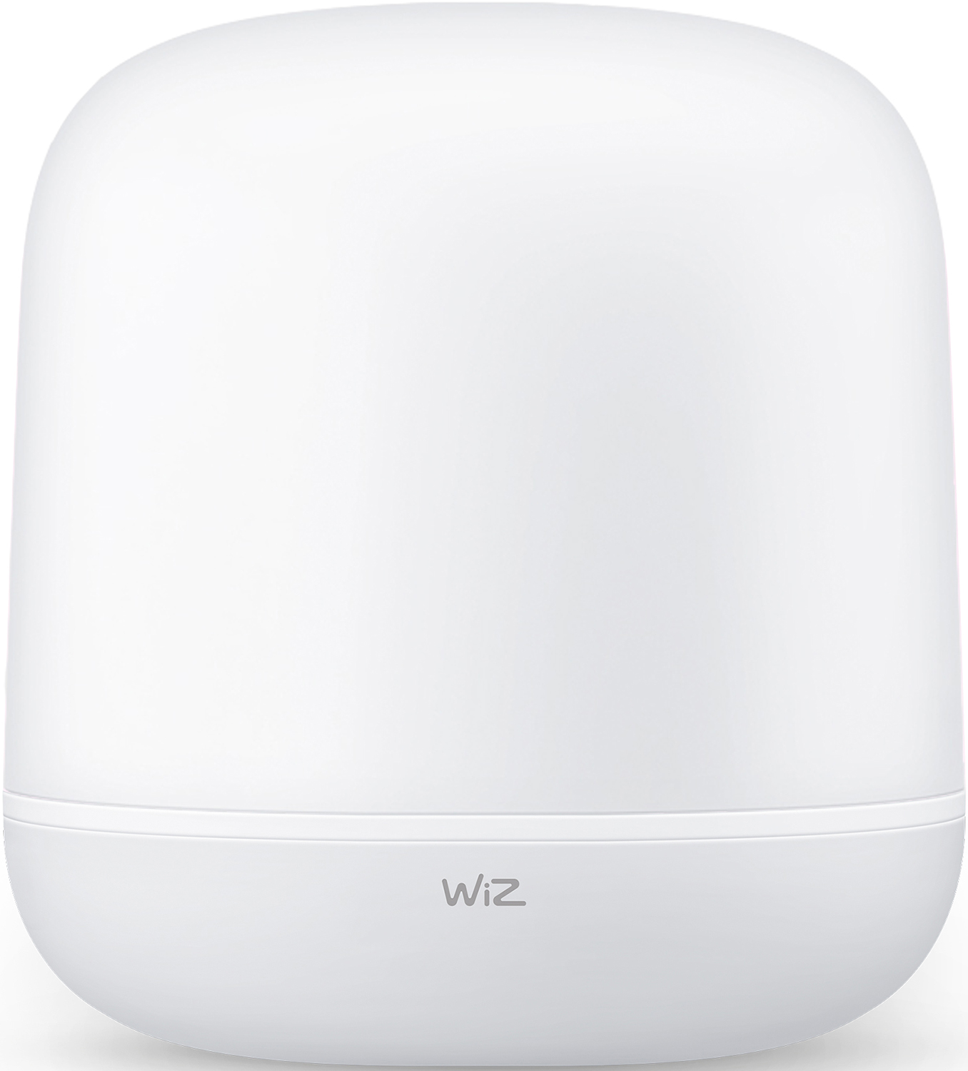 Weiße Wiz Smart-Lampe.