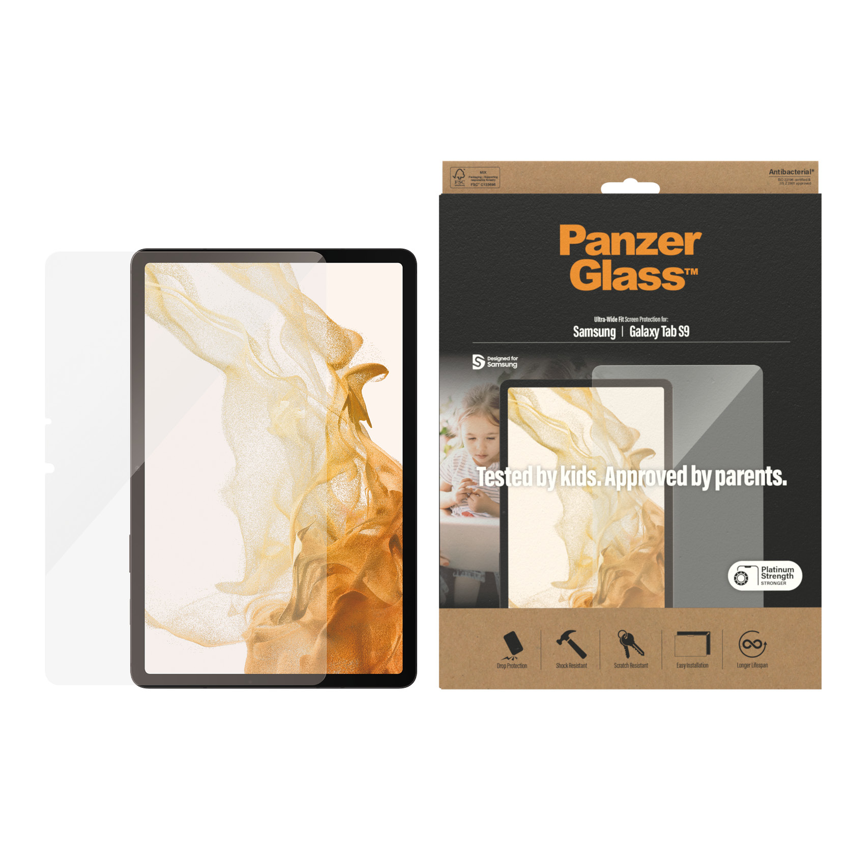 VETRO TEMPERATO PANZERGLASS Samsung Galaxy Tab S9