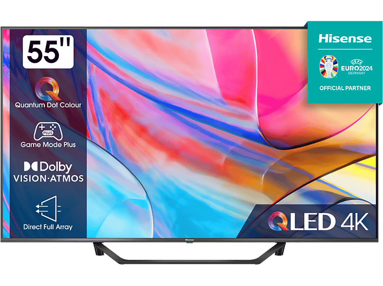 TV QLED 55" - HISENSE 55A72KQ